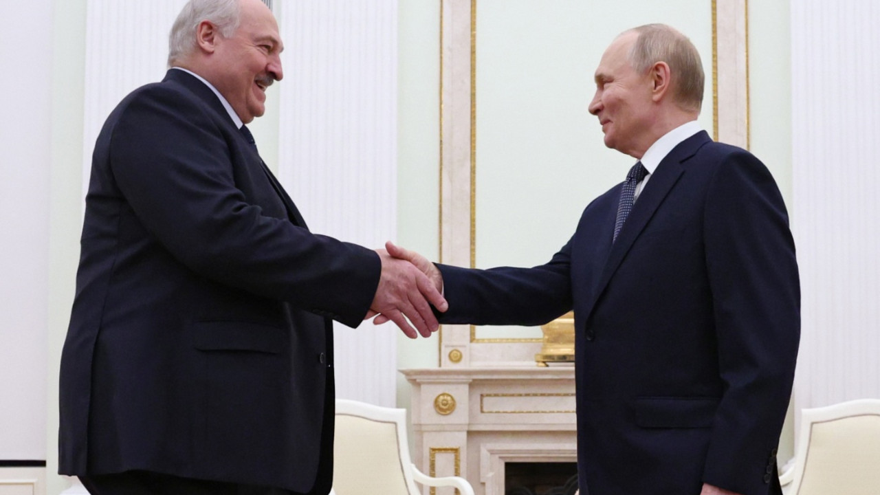 Aleksandar Lukašenko i Vladimir Putin