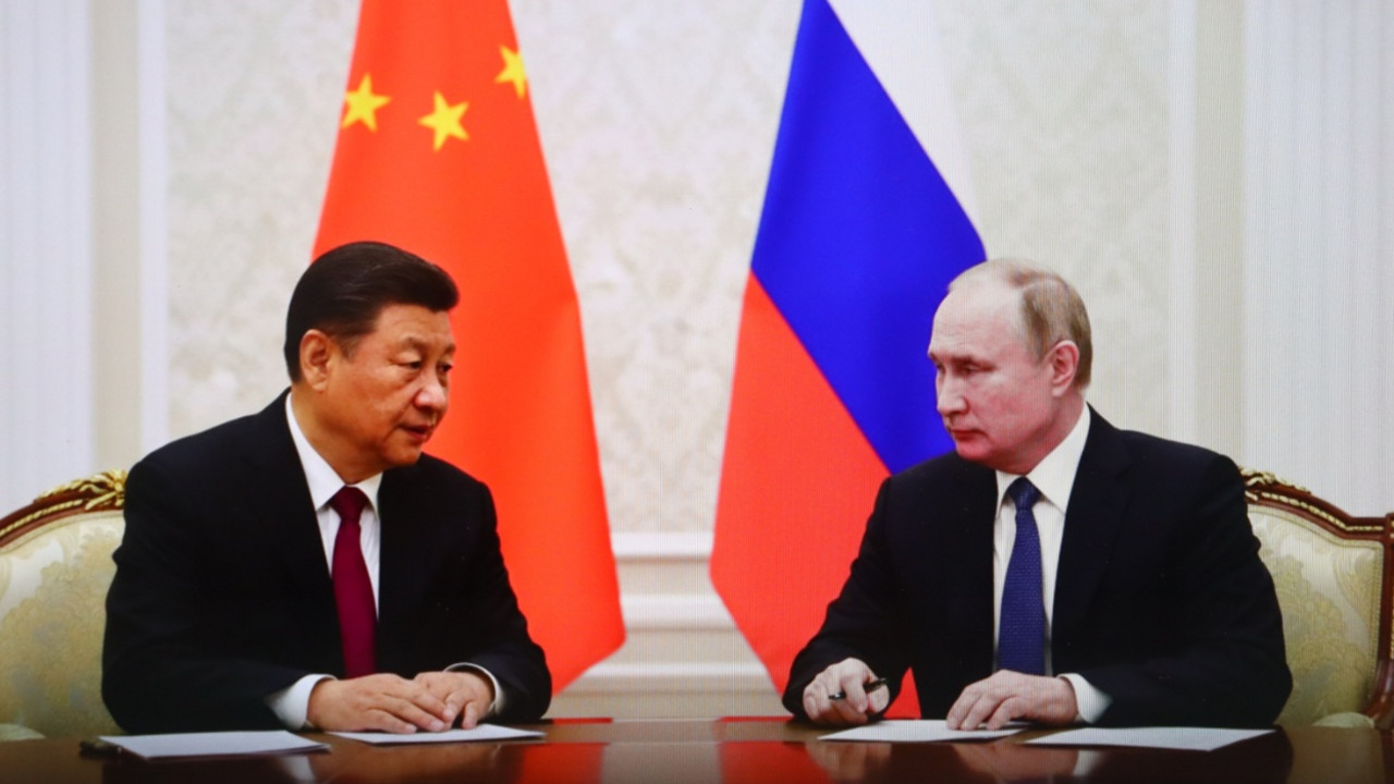 Si Đinping i Vladimir Putin