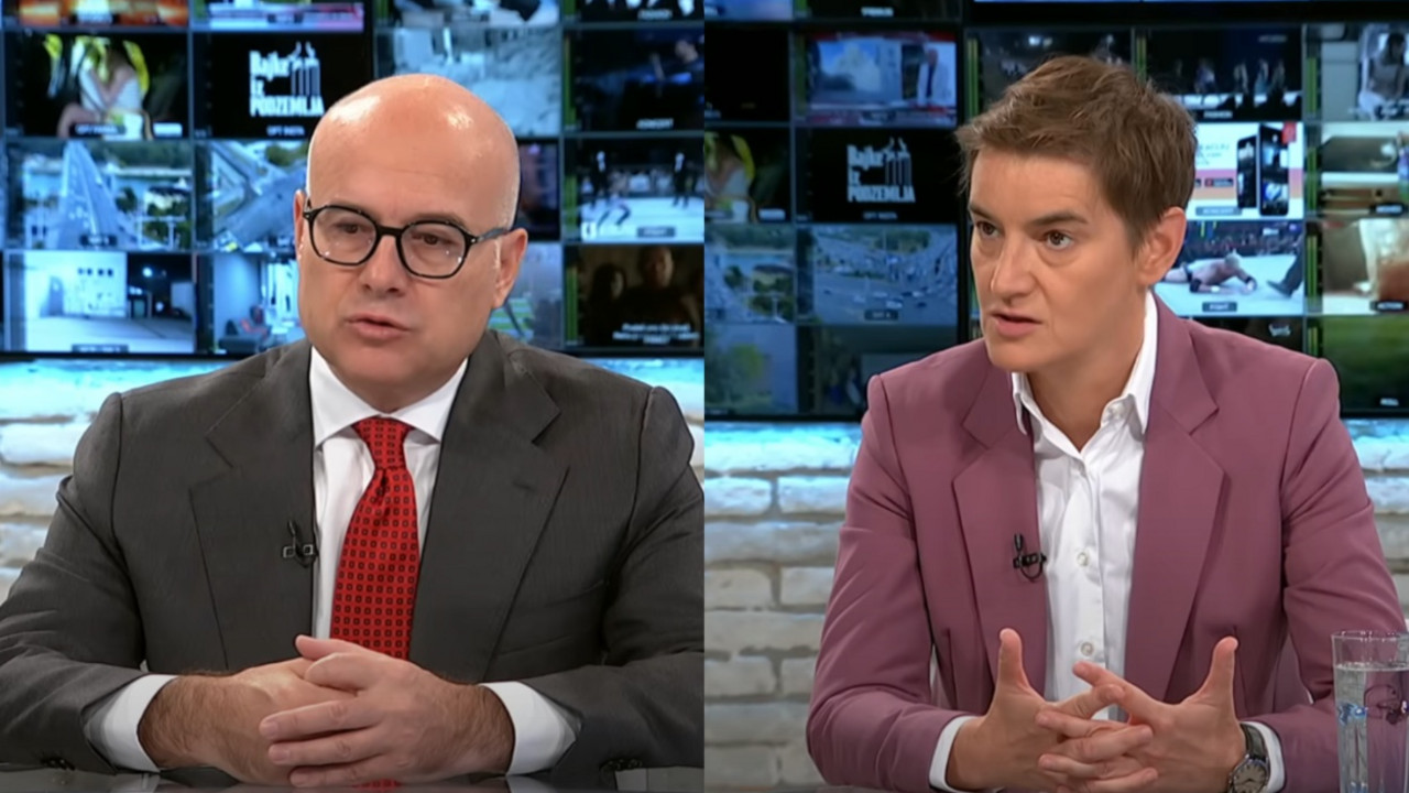 Miloš Vučević i Ana Brnabić