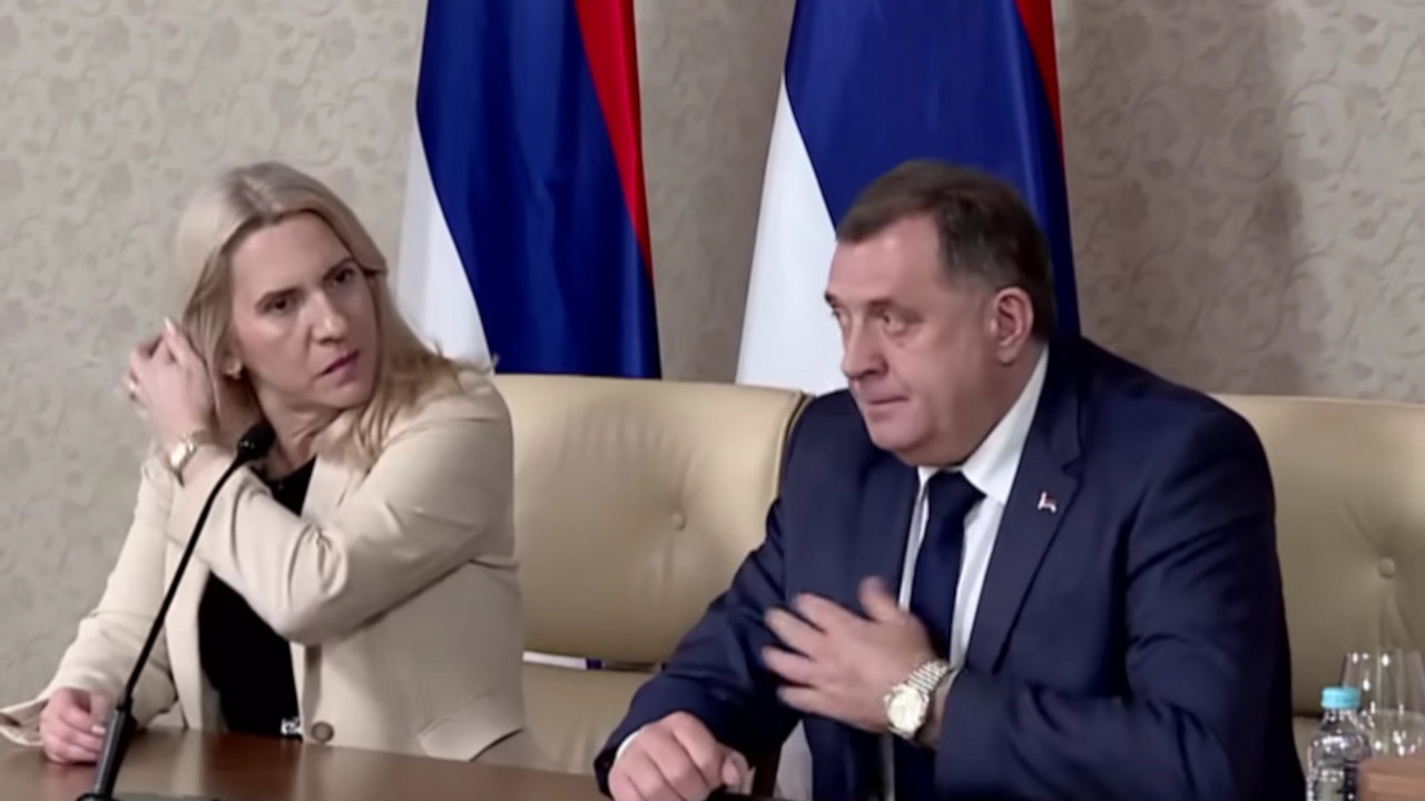 Željka Cvijanović i Milorad Dodik