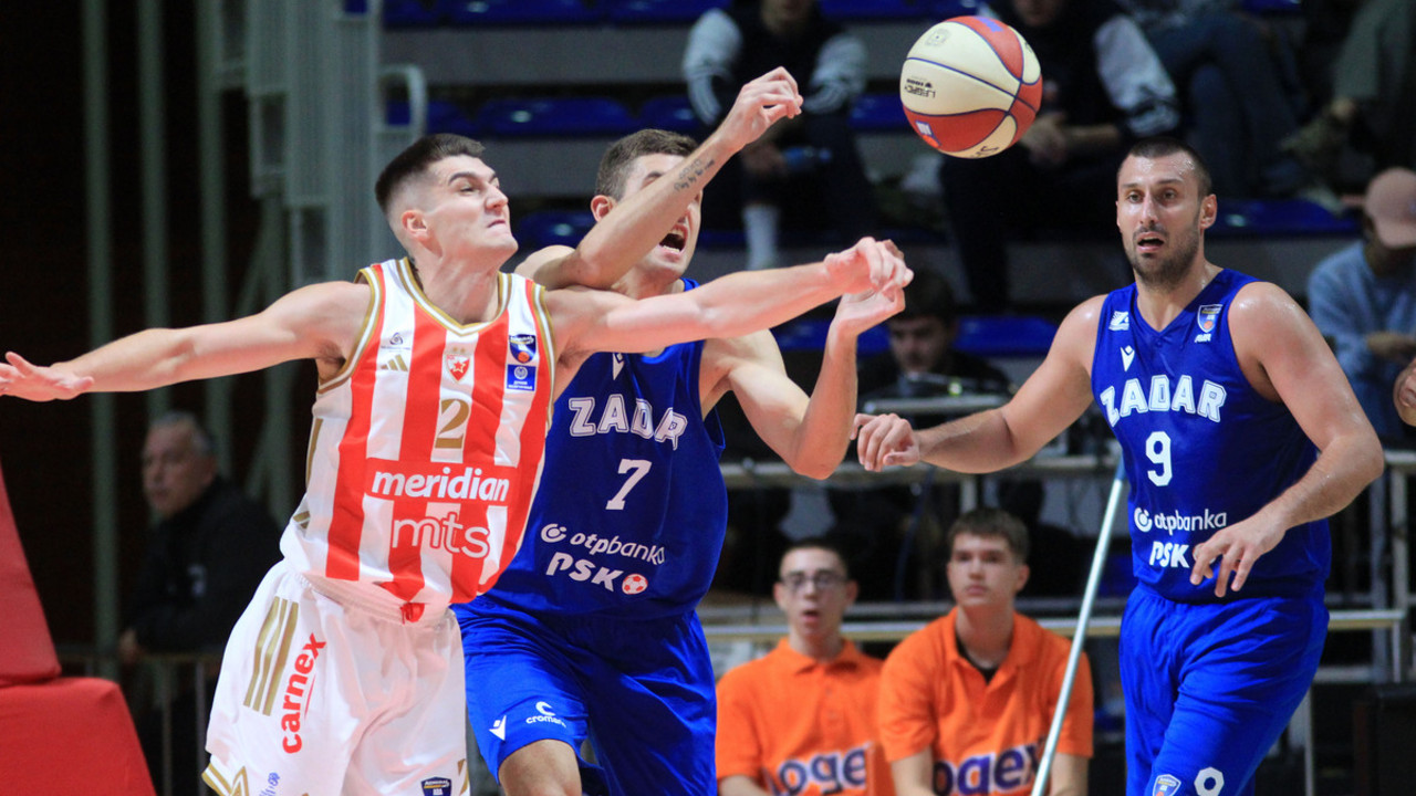 Detalj sa meča Crvena zvezda - Zadar
