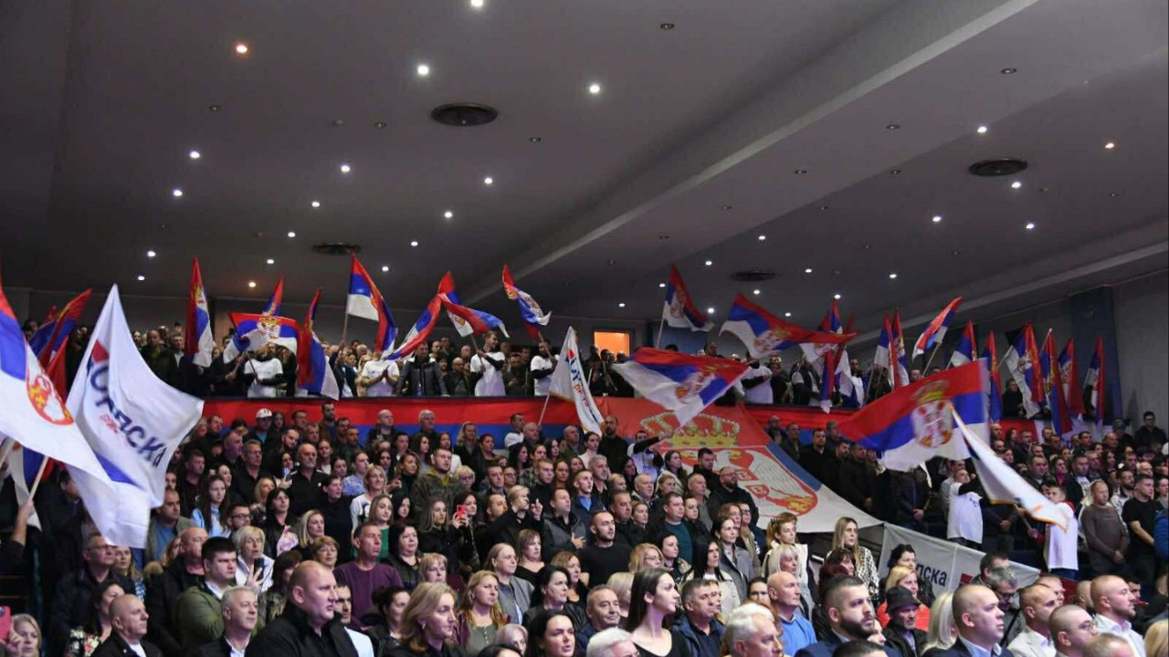 Miting "Srpske Liste" u Zvečanu