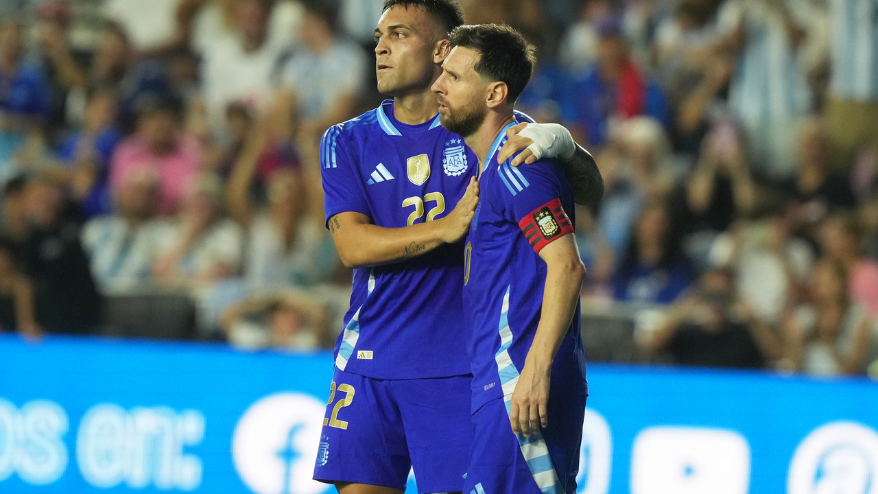 Lionel Mesi i Lautaro Martinez