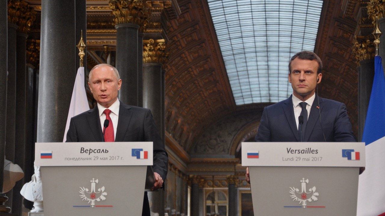 Putin i Makron