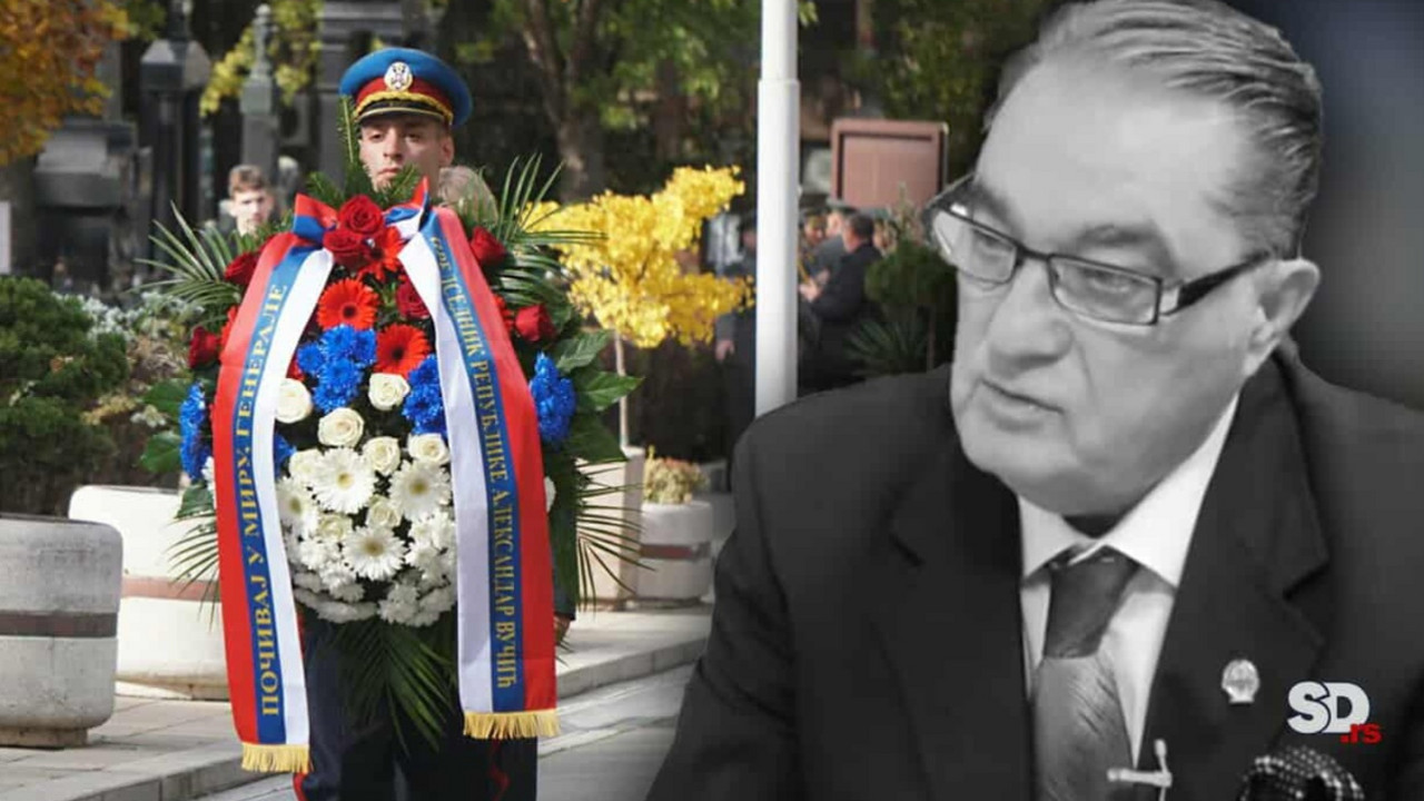 Predsednik Srbije poslao venac povodom smrti generala Pavkovića