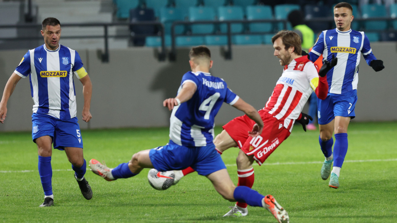 Detalj sa meča OFK Beograd - Crvena zvezda