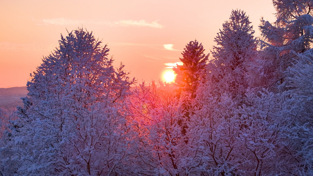 Sneg i sunce