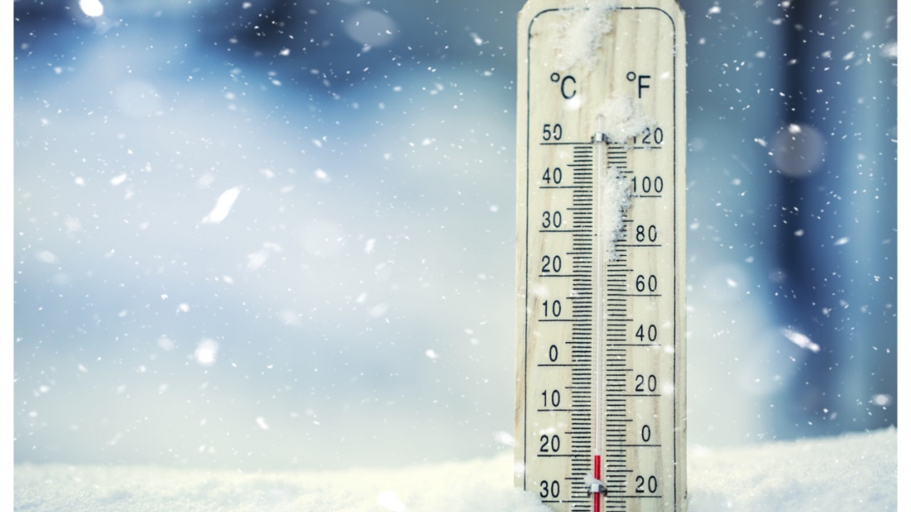 temperatura, zima