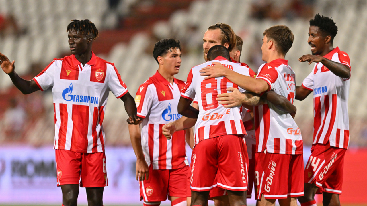 Fudbaleri Crvene zvezde