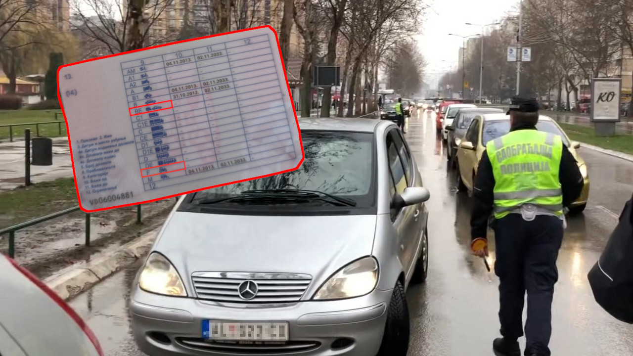 Saobraćajna policija na terenu u Nišu