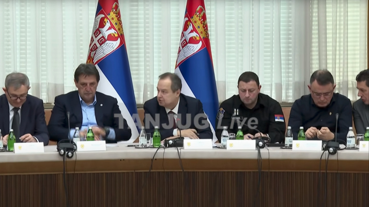 Sednica štaba za vanredne situacije 