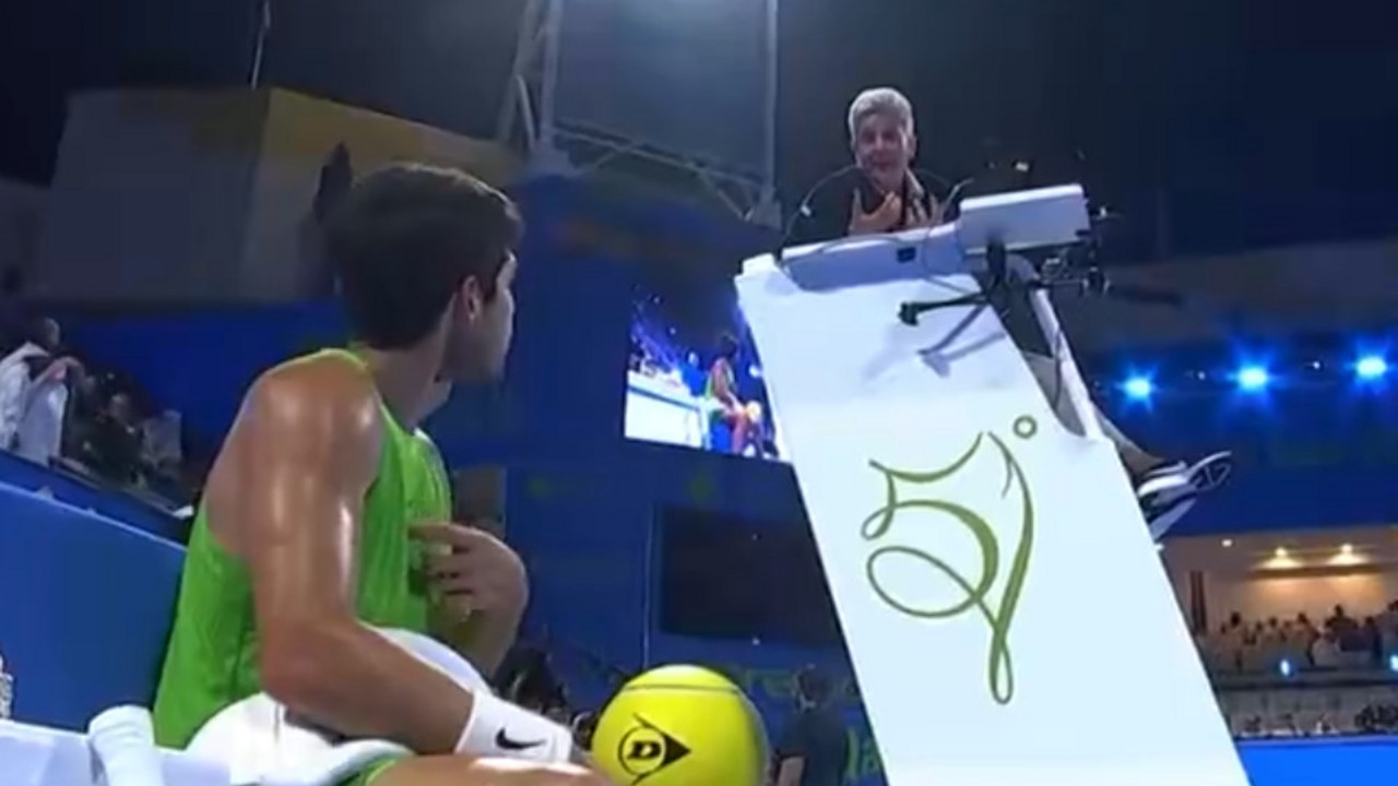 Alkaraz se svađao sa sudijom, ali ipak slavio