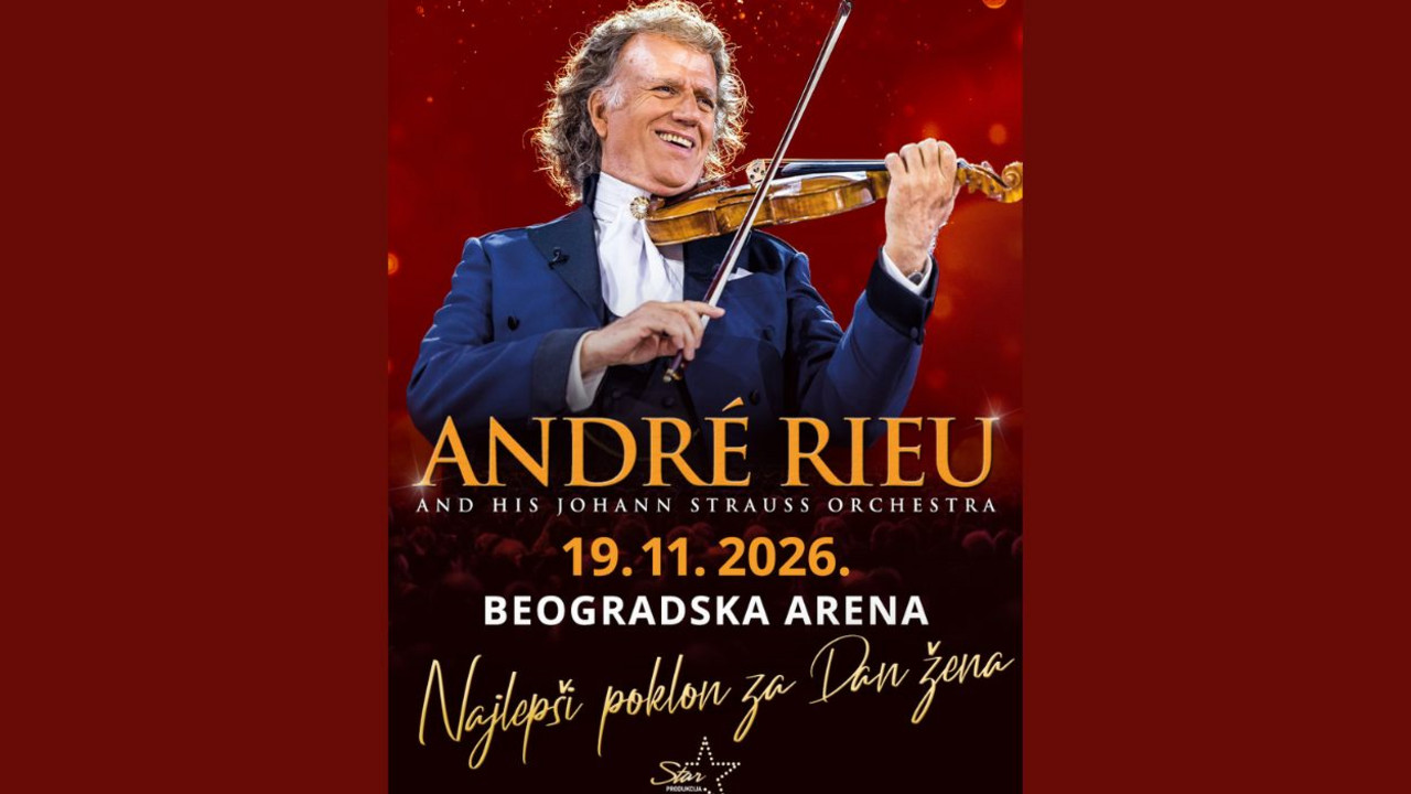 Andre Rieu, dan žena