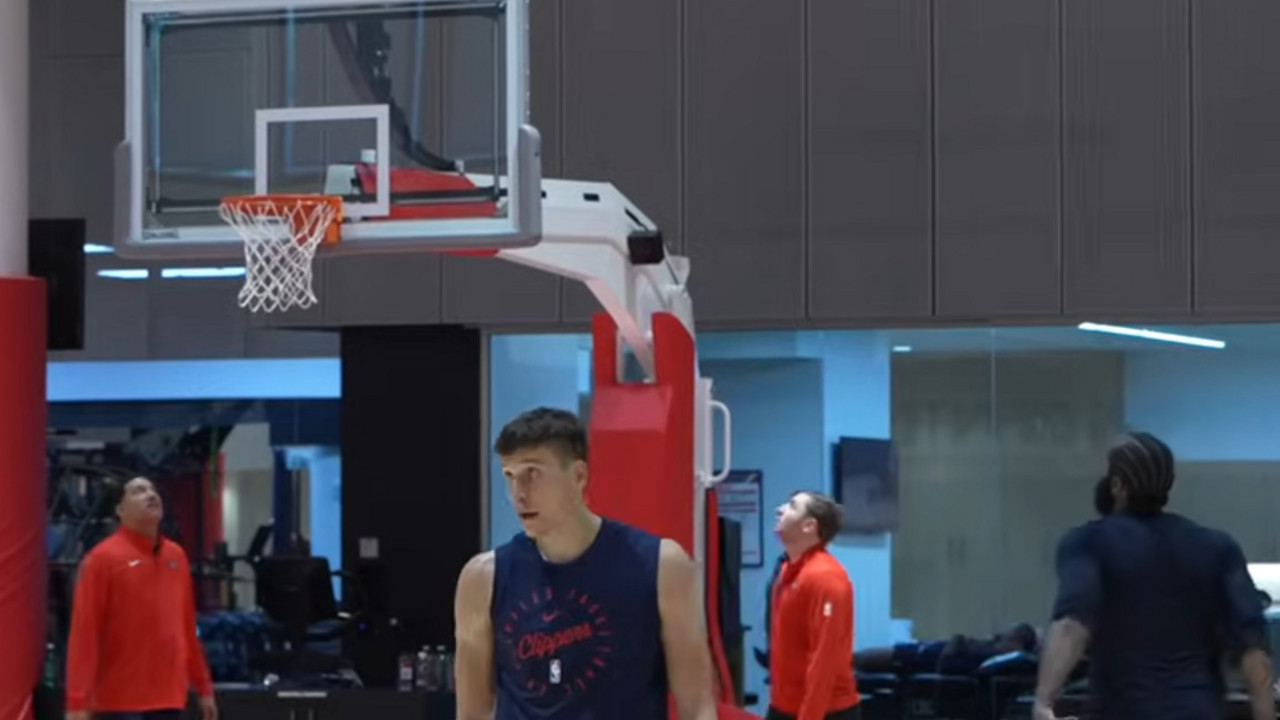 Šuterski trening Bogdana Bogdanović i Džejmsa Hardena