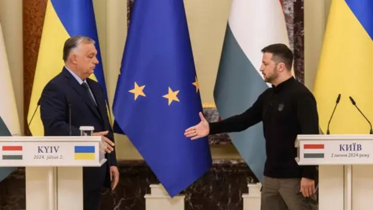 Viktor Orban i Volodimir Zelenski