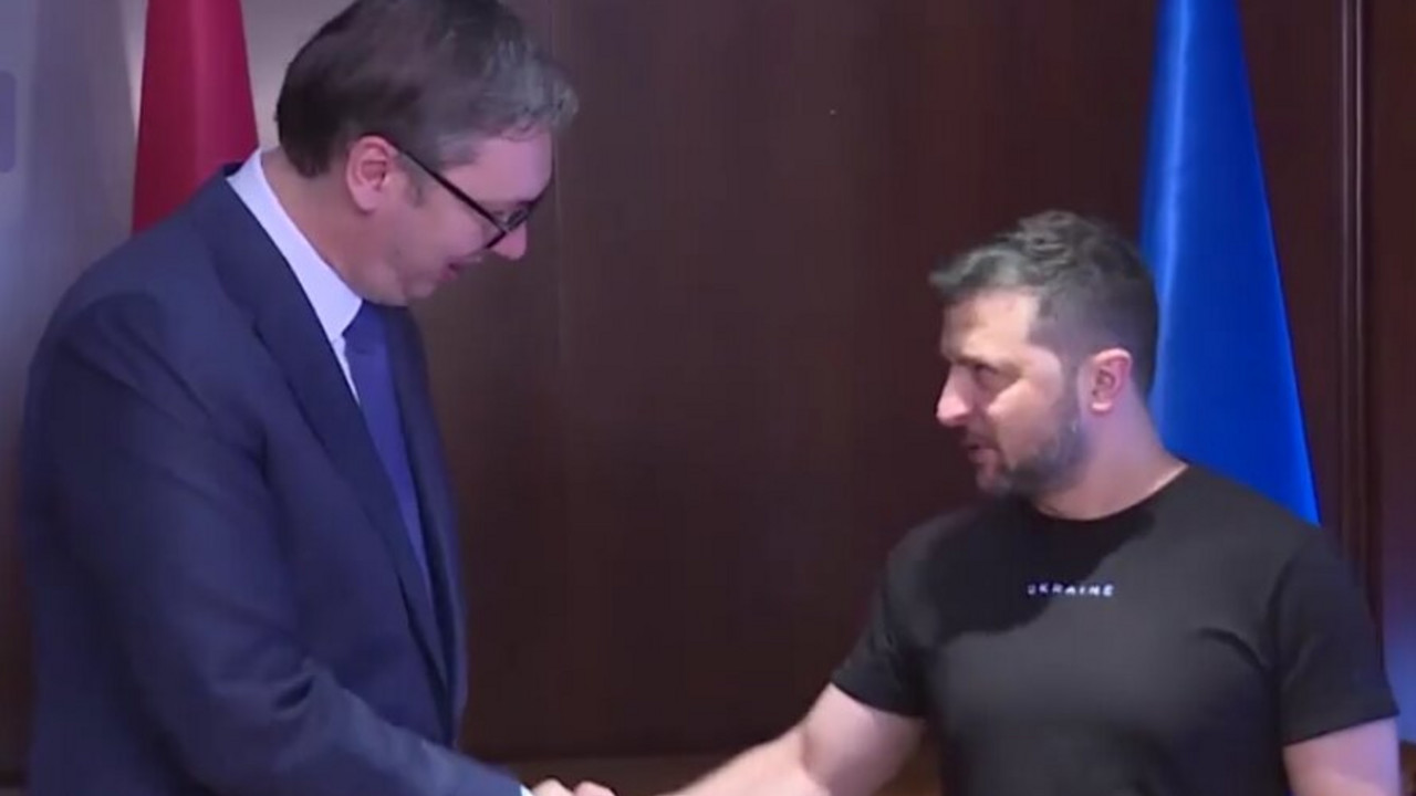 Aleksandar Vučić i Vladimir Zelenski 