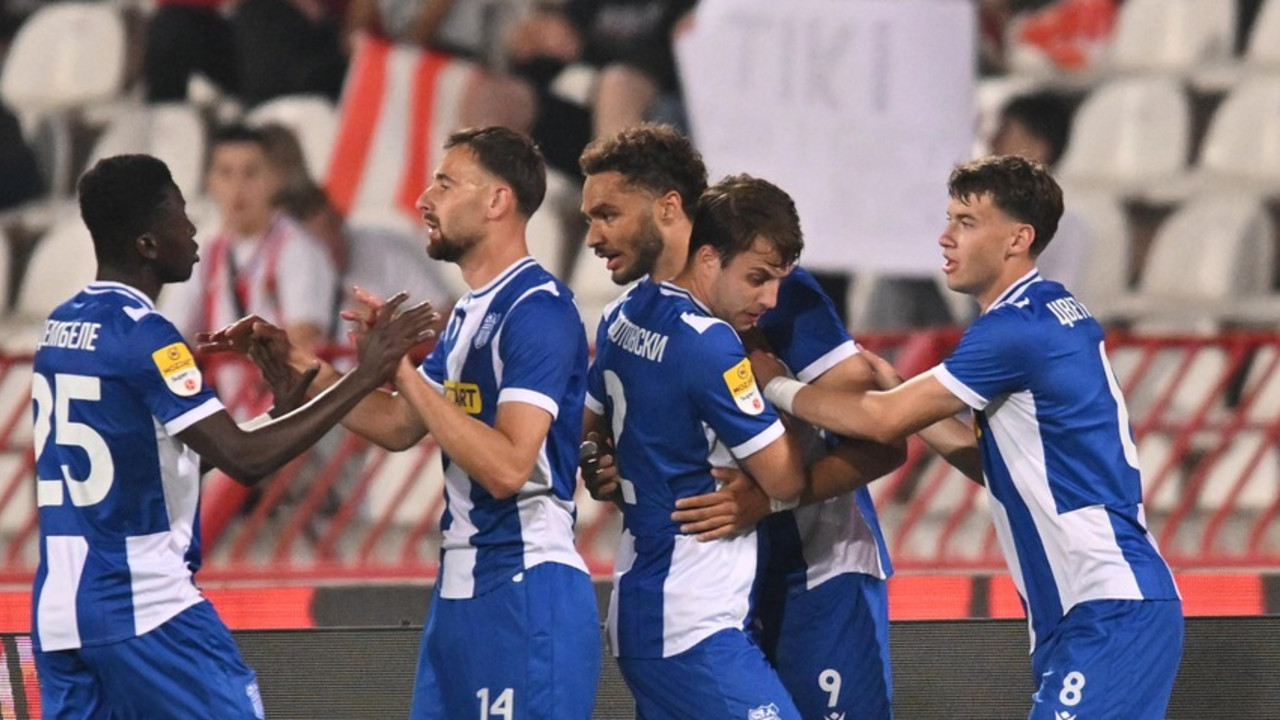 Fudbaleri OFK Beograda postižu prvi pogodak na meču