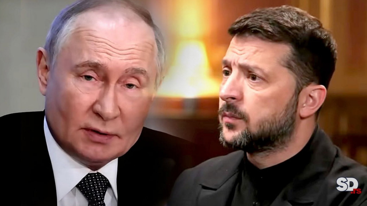 Vladimi Putin i Vololdimir Zelenski