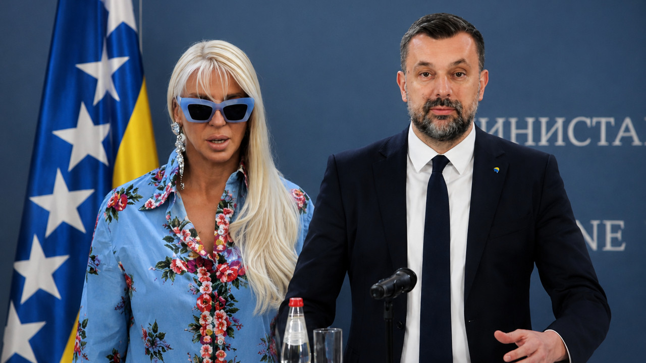 Jelena Karleuša i Elmedin Konaković