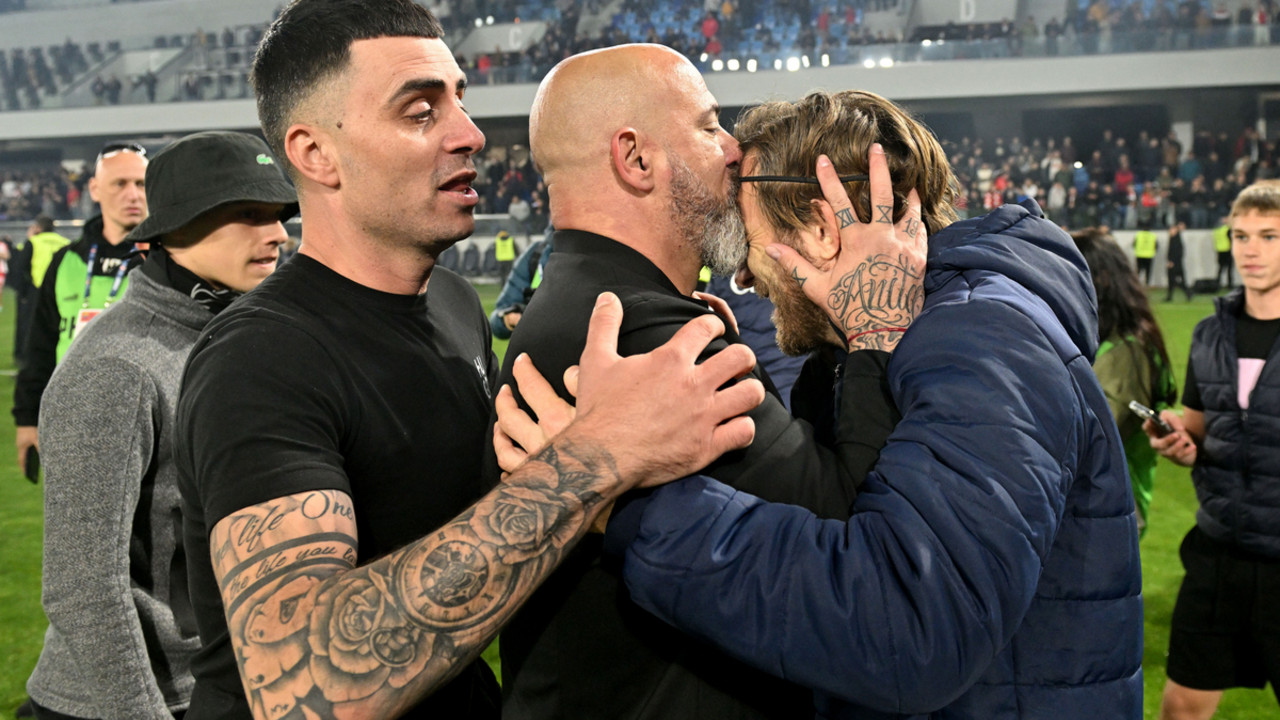 Dejan Stanković na proslavi trofeja u Kupu Srbije