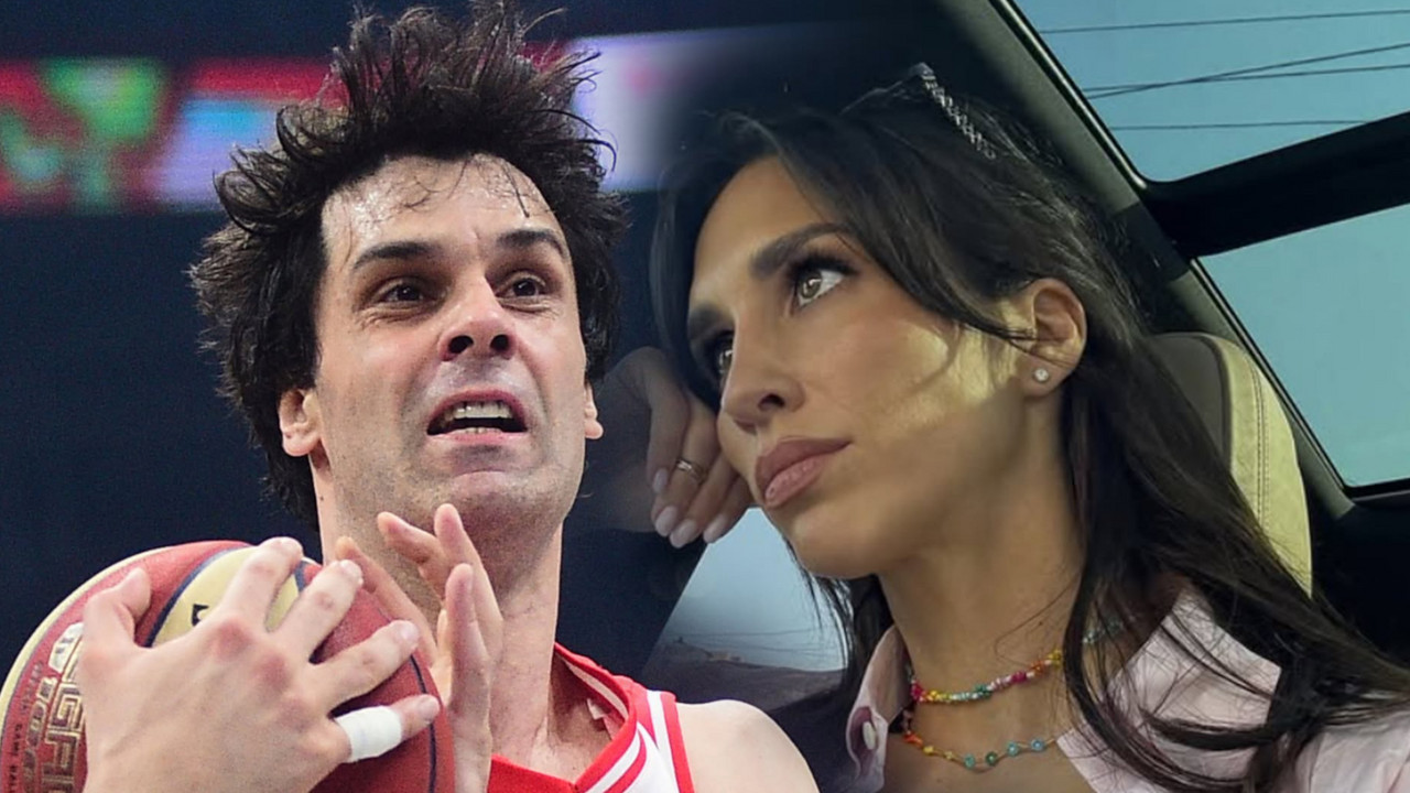 Jelisaveta Orašanin i Miloš Teodosić