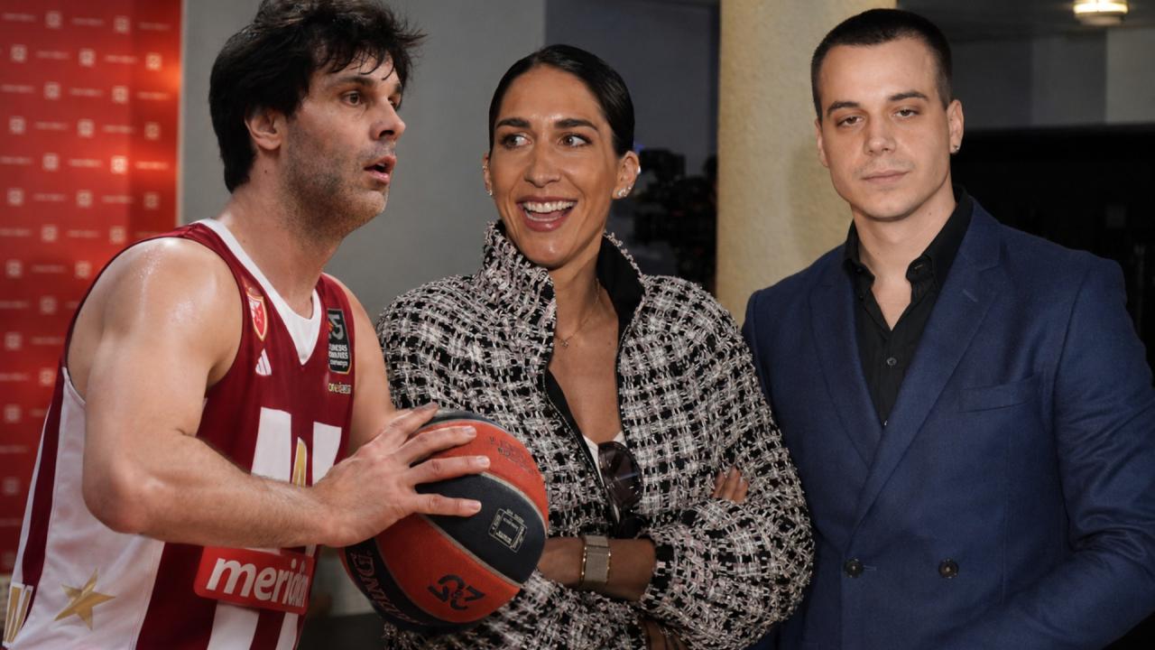 MIloš Teodosić, Jelisaveta Orašanin, Pavle Mensur 