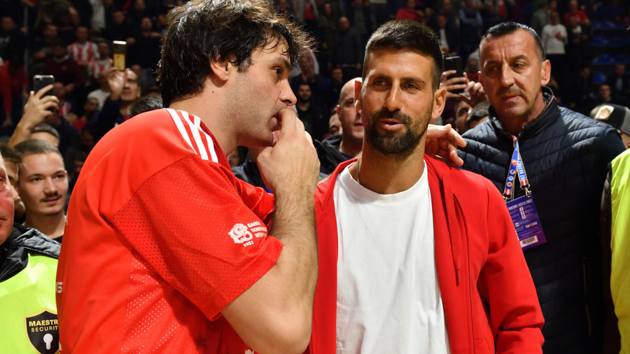 Miloš Teodosić i Novak Đoković