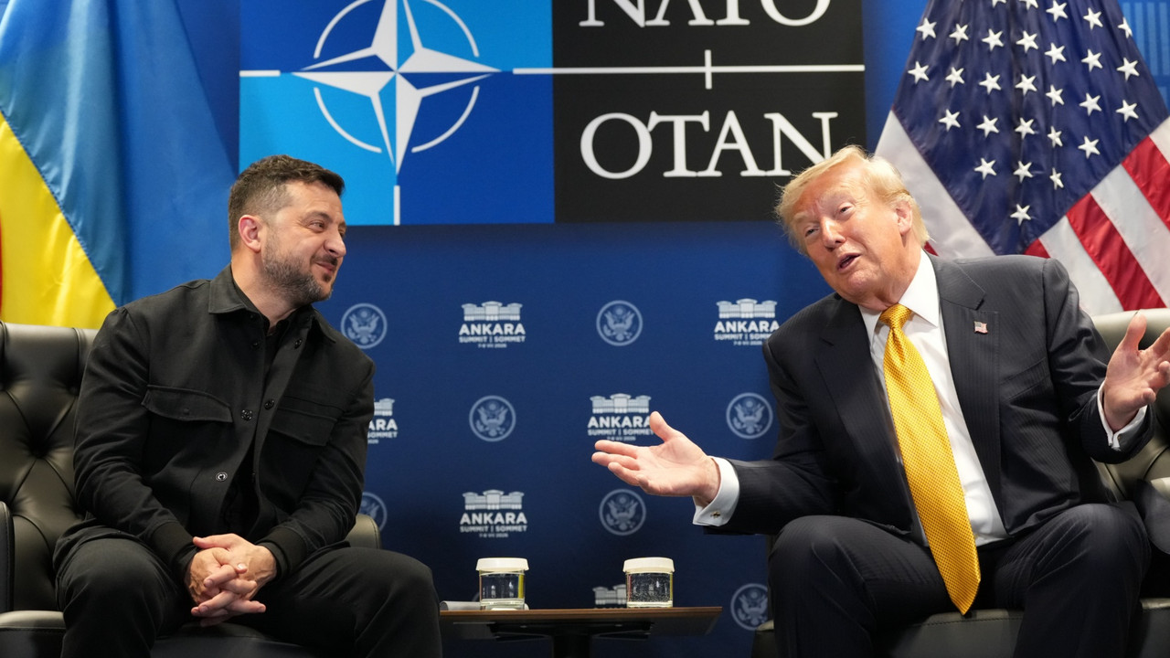 Volodimir Zelenski i Donald Tramp