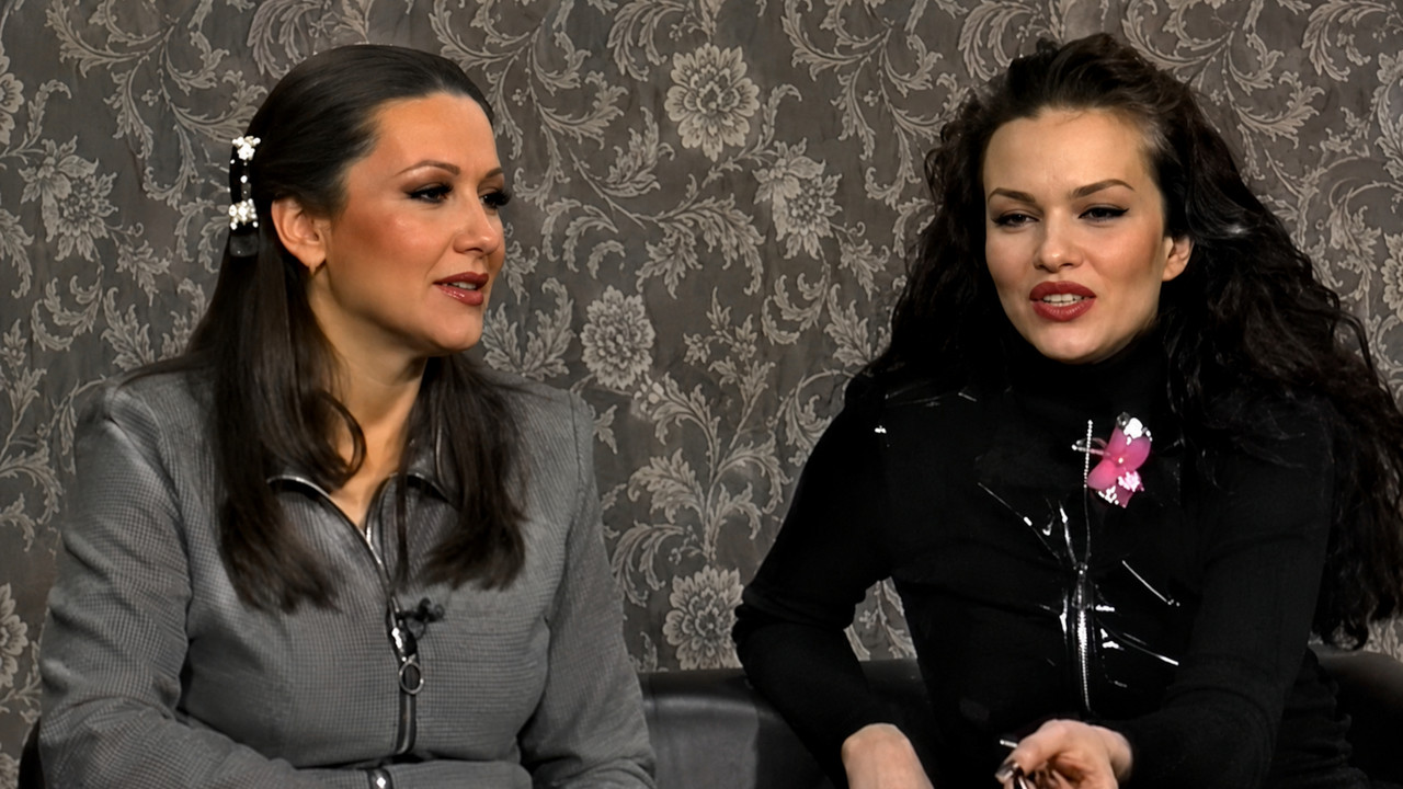 Goca Tržan i Ivana Peters pre 3 decenije