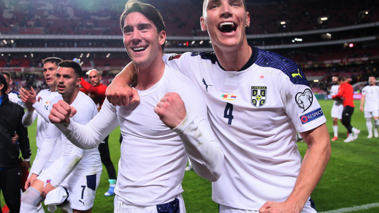 Dušan Vlahović i Nikola Milenković