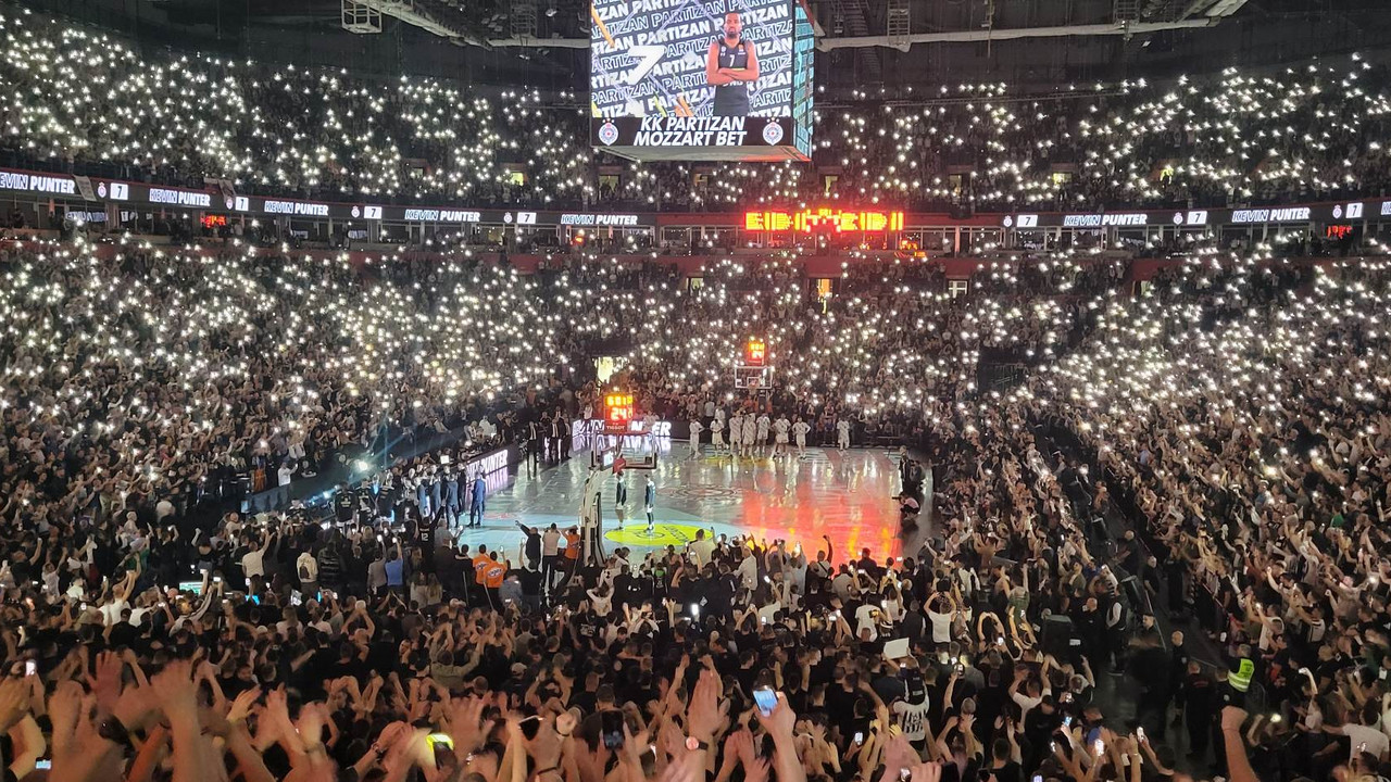 Partizan - Real Madrid atmosfera