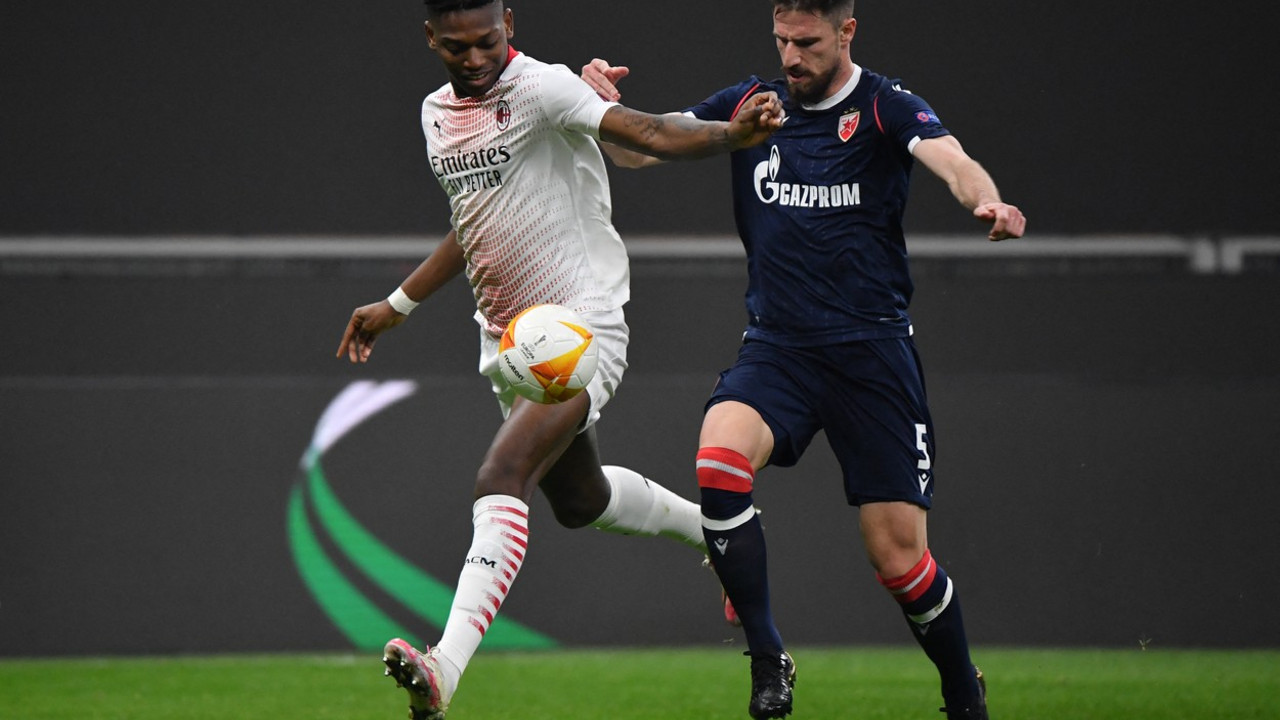 Miloš Degenek i Rafael Leao