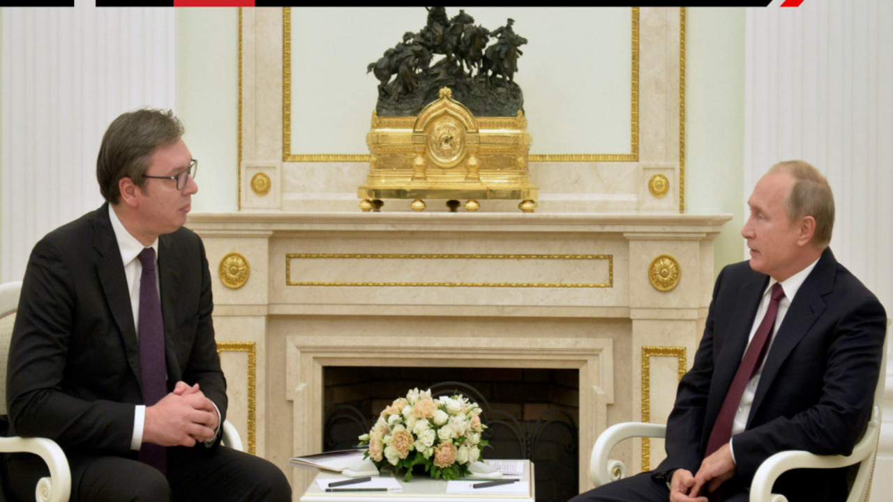 Aleksandar Vučić i Vladimir Putin