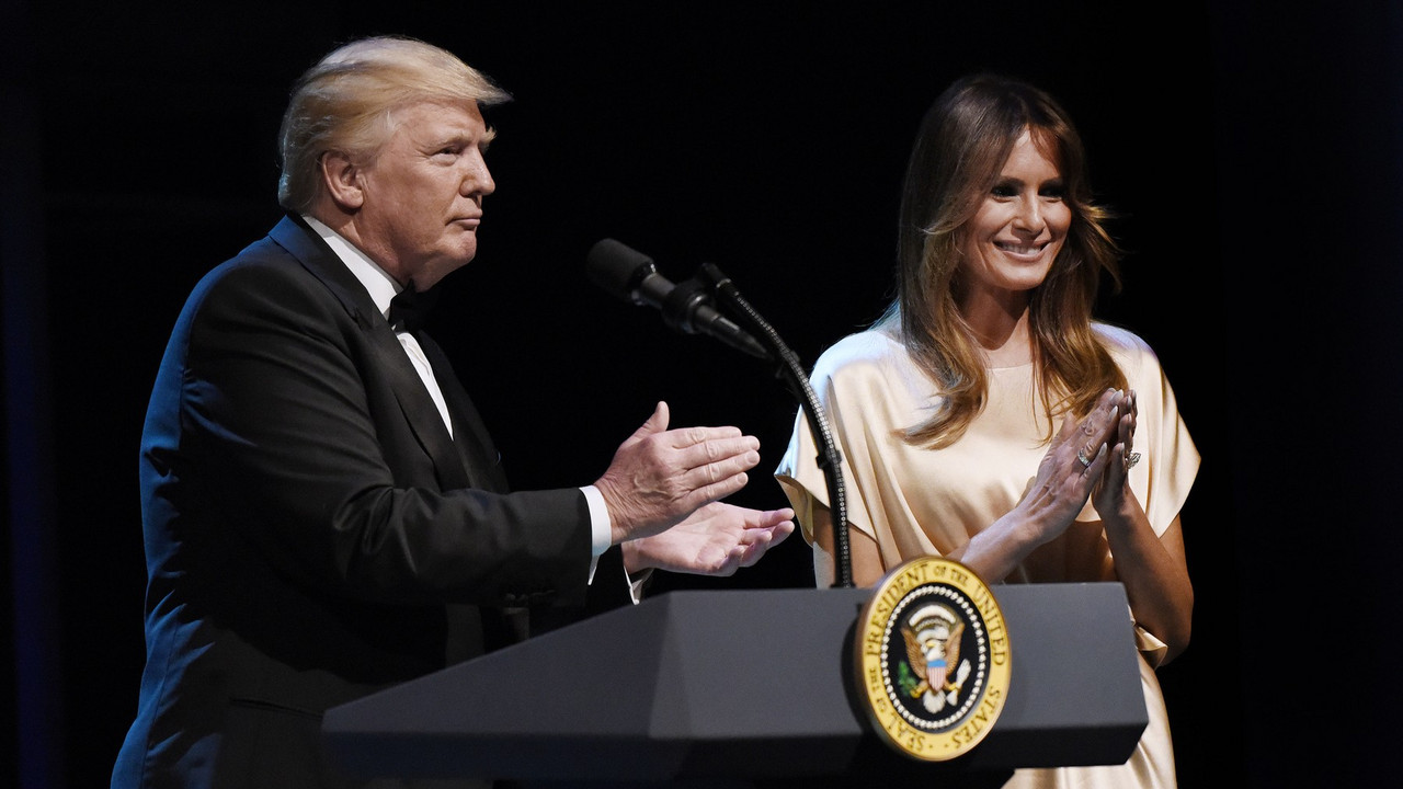 Melanija i Donald Tramp