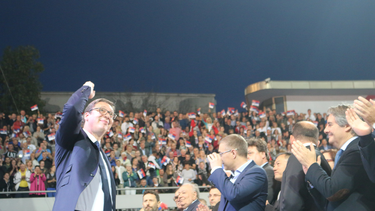 Predsednik Srbije Aleksandar Vučić 