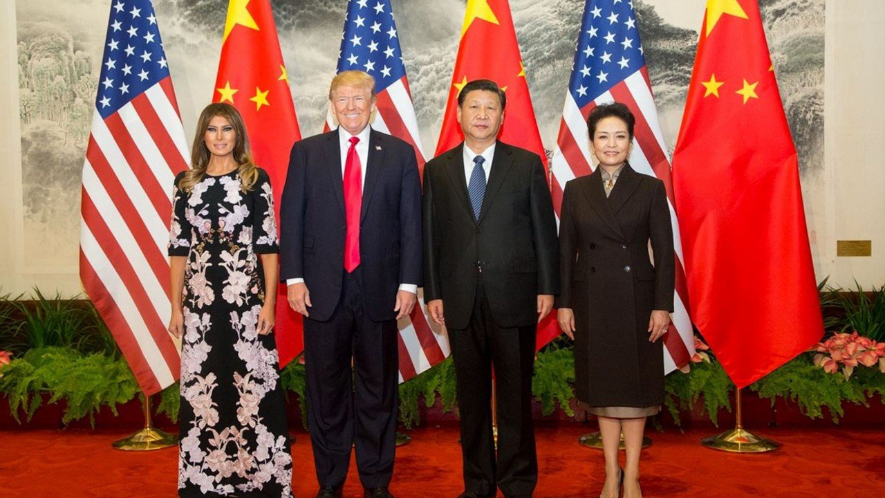 Melanija i Donald Tramp, Si Đingping i Peng Lijuan