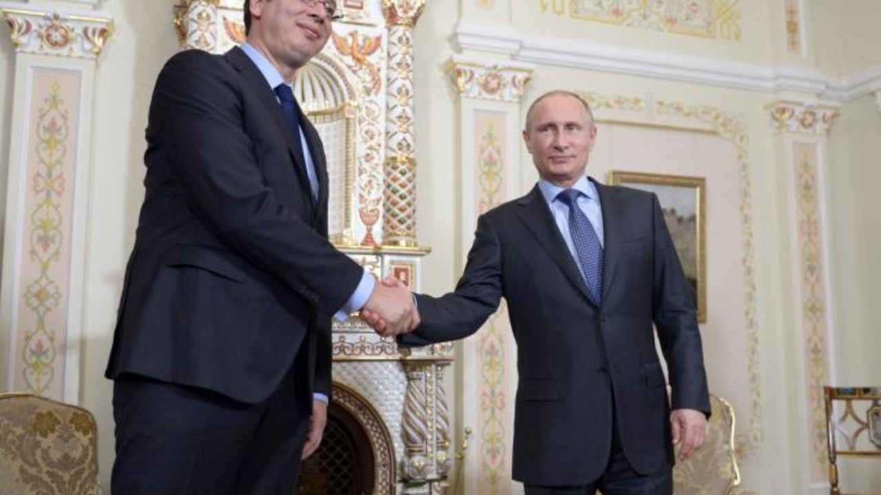 Aleksandar Vučić i Vladimir Putin