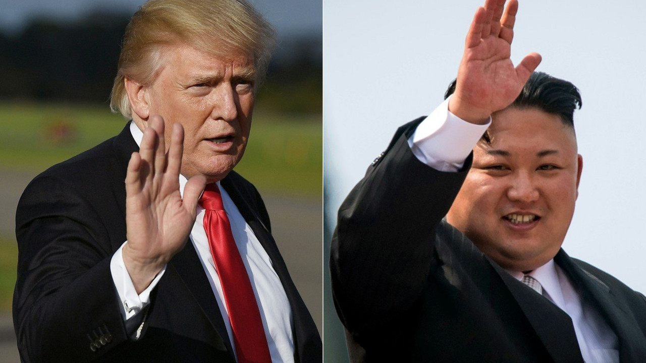 Donald Tramp i Kim Džong Un