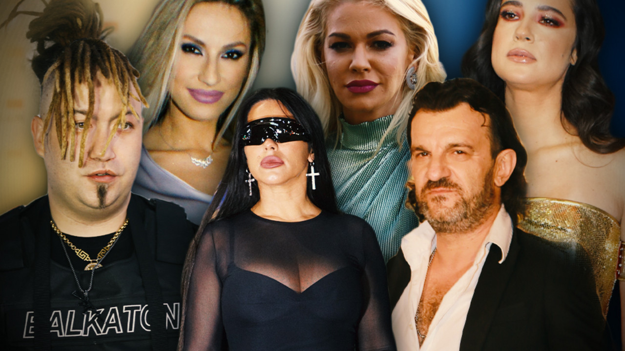 Seka, Rasta, Aca Lukas, Sajsi MC, Nataša Bekvalac, Rada Manojlović