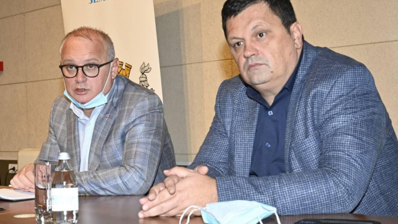 Goran Vesić sa predsednikom opštine Zemun