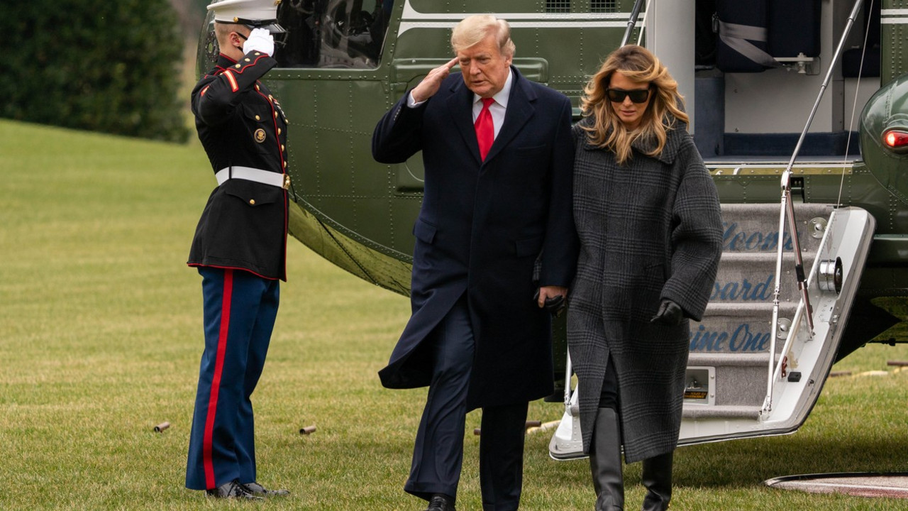 Melanija Tramp, Donald Tramp