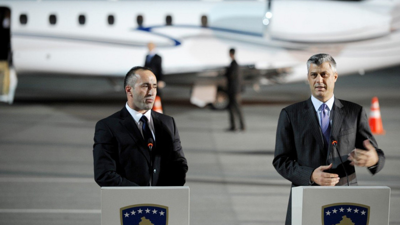 Ramuš Haradinaj i Hašim Tači