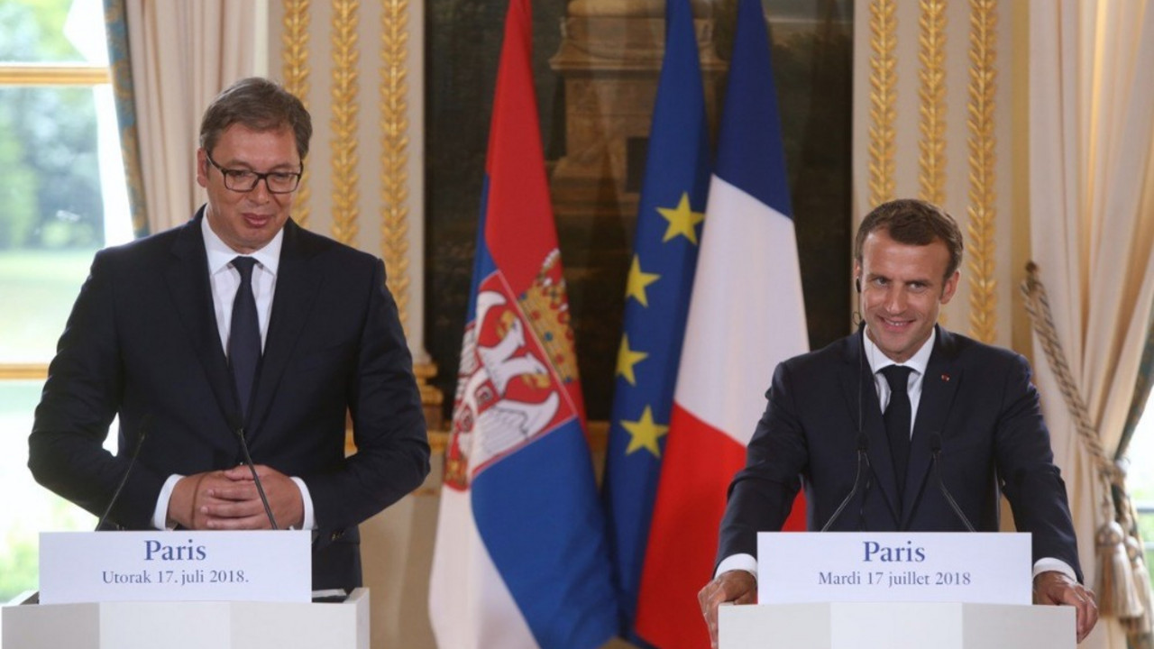 Vučić i Makron