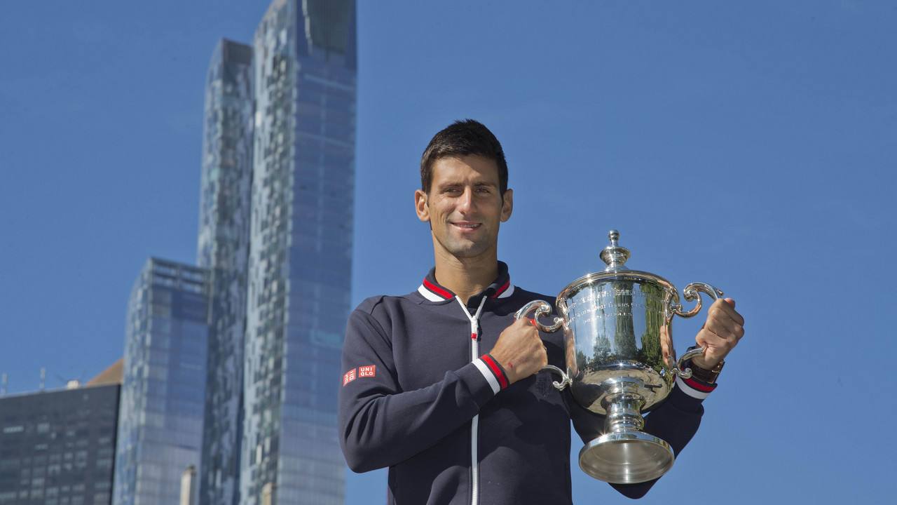 Novak Đoković sa trofejom US opena