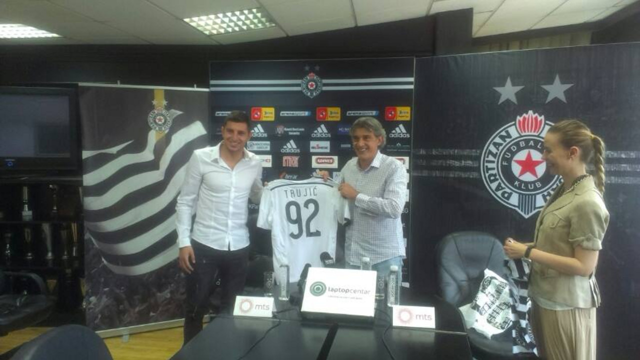 Nikola Trujić i Zoran Milinković na predstavljanju u Humskoj