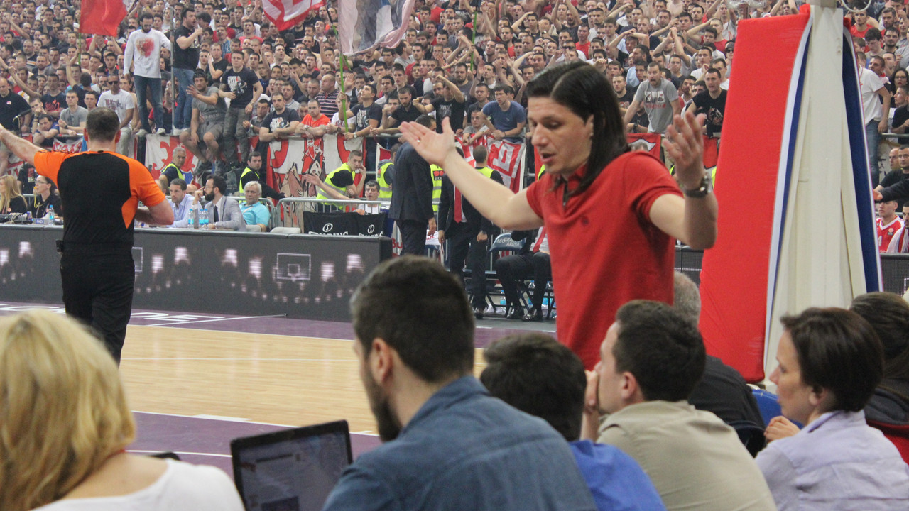 Marko Pantelić na utakmici Crvena zvezda - CSKA