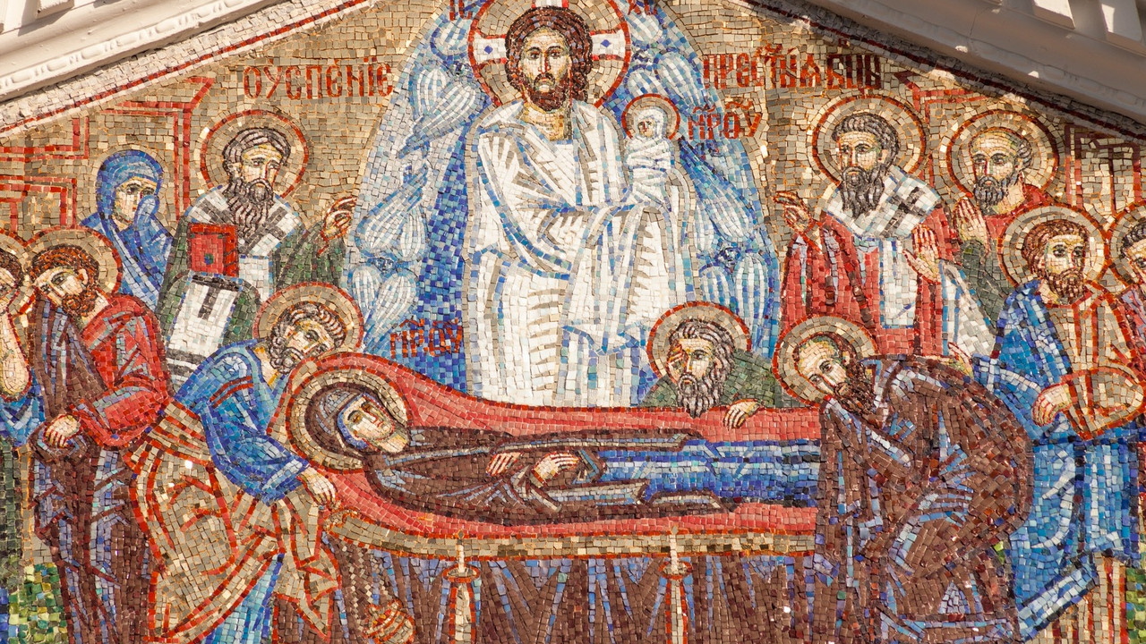ikona, bogorodica, hrist