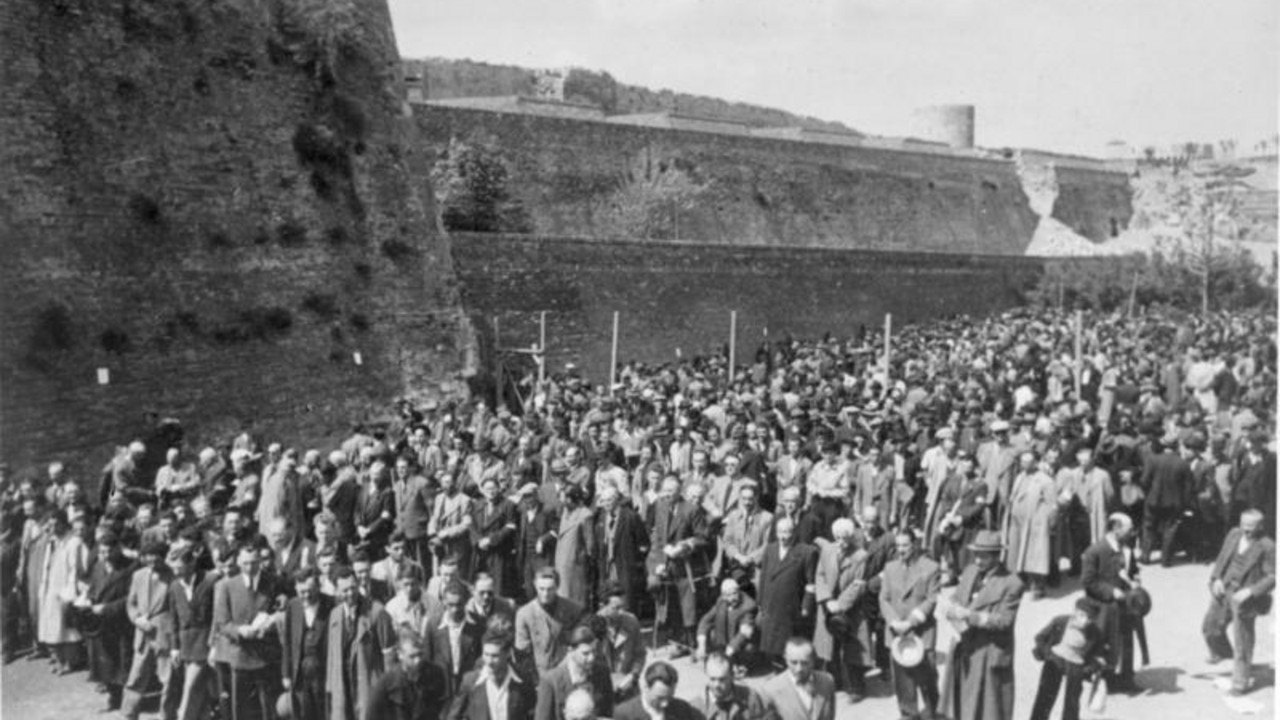 Nemci sabiraju Jevreje u Beogradu, 1941. godine