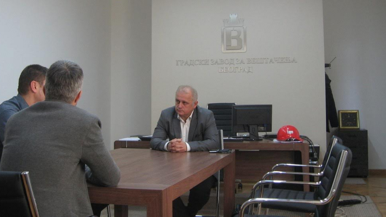 Goran Vesić u Gradskom zavodu za veštačenja