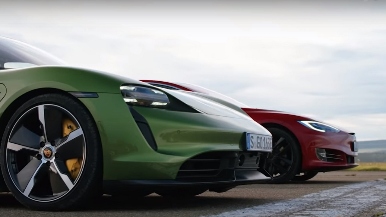 Trka poršea i tesle Top gear